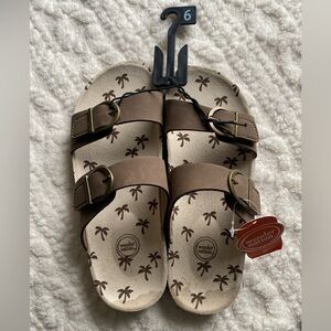 Boys Wonder Nation Brown Sandals